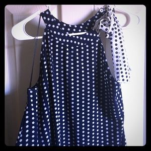 🍭 Polka Dot Tank Top Blouse by cha cha vente